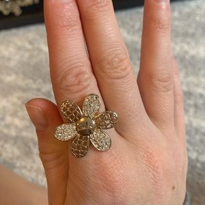 Coach- gold ring size 6